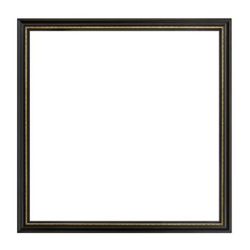 High Resolution Empty square Frame Isolated on White Background