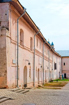 inner courtyard of the Rostov Kremlin in Russia