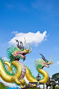 Dragon statue  in shrines