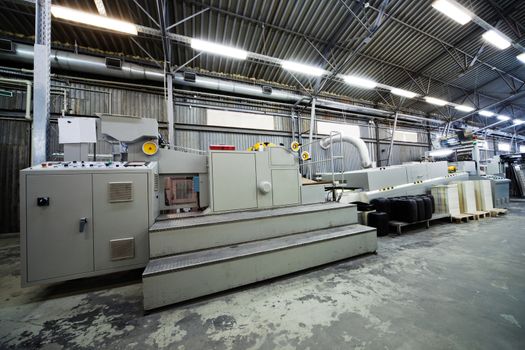 equipment for a press in a modern printing house