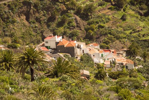 The village Masca in Tenerife, Canary Islands