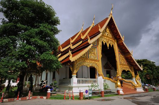 Wat Phrasing Chiangmai Thailand