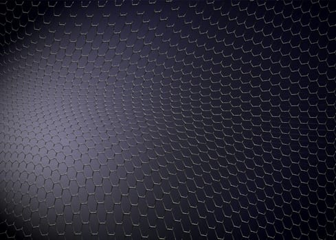 black grid background