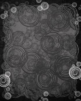 abstract background with circles