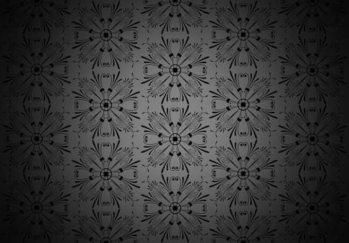 grey ornament background with texture