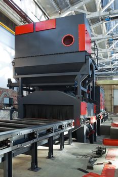 a new sandblasting machine for modern plant