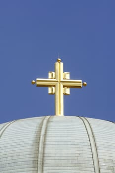Cross on Roof of the cathedral