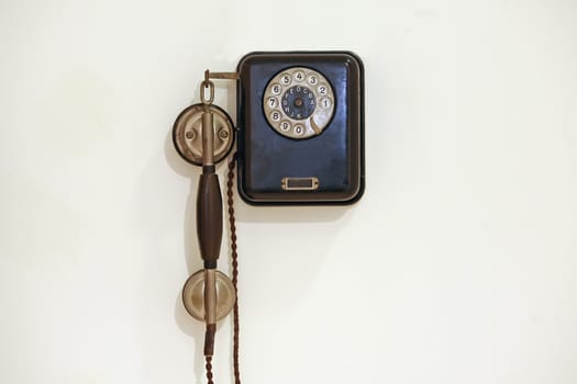 old phone, nineteenth and twentieth century, from the beginning of telephony