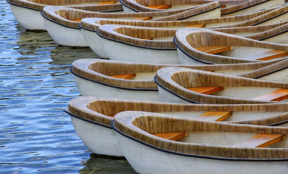 Same boats at anchor in the harbor.