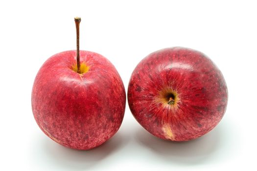 Red apple, isolated on a white background