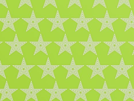 Green star pattern image with hi-res rendered artwork that could be used for any graphic design.