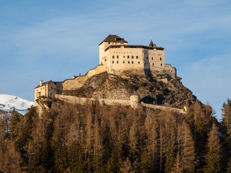 Tarasp castle near Scuol (Switzerland) Tarasp castle near Scuol (Switzerland)