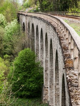 Old railroad viaduct near Liberec (Czech Republic)