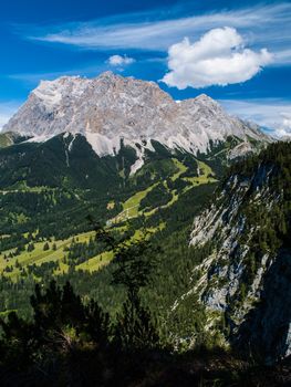 Zugspitze - the highest mountain in Germany