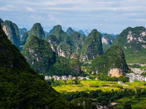 Landscape near Yangshuo (Guangxi, China)