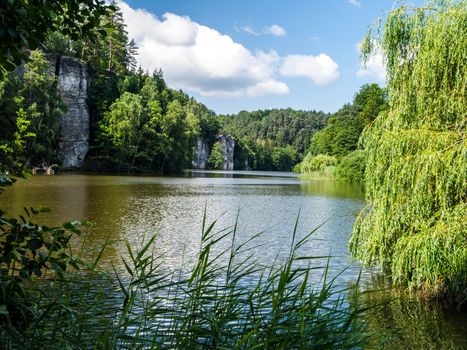 Vezak lake in Bohemian Paradise (Czech Republic)