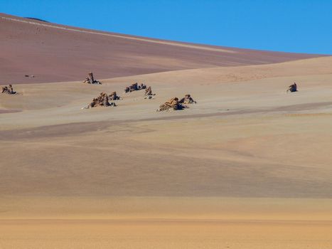 Salvator Dali's desert in southern Altiplano (Bolivia)
