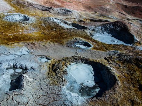 Mud volcanos Sol de Manana (Bolivia)