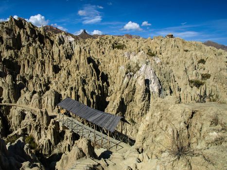 Valley of the Moon - Valle de la Luna near La Paz (Bolivia)