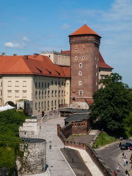Wawel castle in Cracow (Poland)