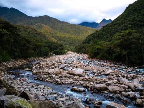 Urubamba river near Machu Picchu (Peru)