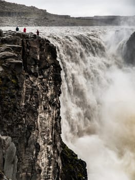 Dettifoss - the largest waterfall in Europe (Iceland)