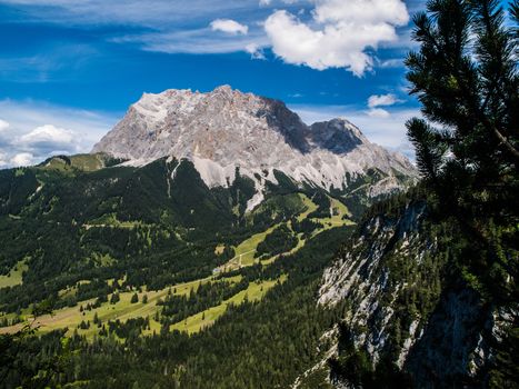 Zugspitze - the highest mountain in Germany