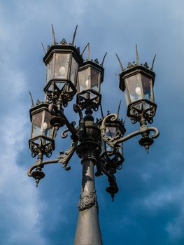 Historical street lamp (Dresden, Germany)