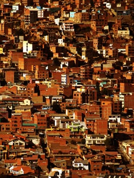 Brick houses of La Paz