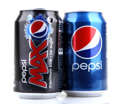 AYTOS, BULGARIA - MARCH 14, 2014: Global brand of fruit-flavored carbonated soft drinks created by PepsiCo.