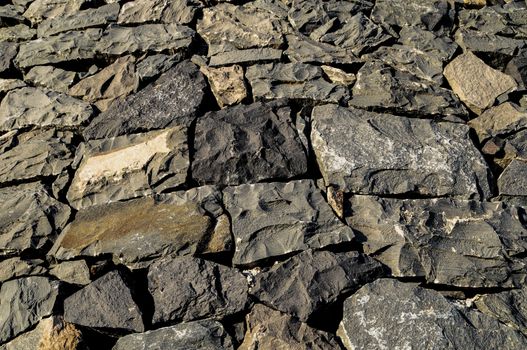 Vintage Old Brick Stone Wall - Background Texture