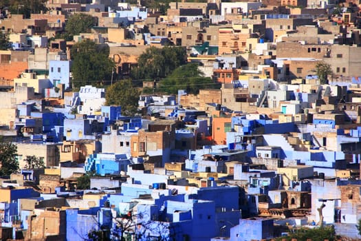 Jodhpur city seen from Mehrangarh Fort, Rajasthan, India