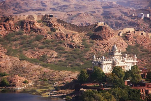 Jaswant Thada Mausoleum, Jodhpur, Rajasthan, India