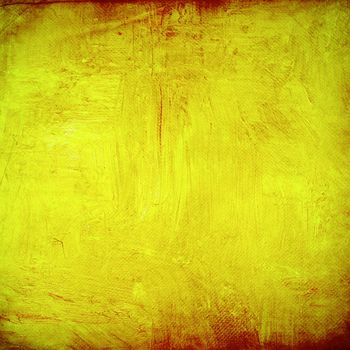 Abstract gold grunge wall for background