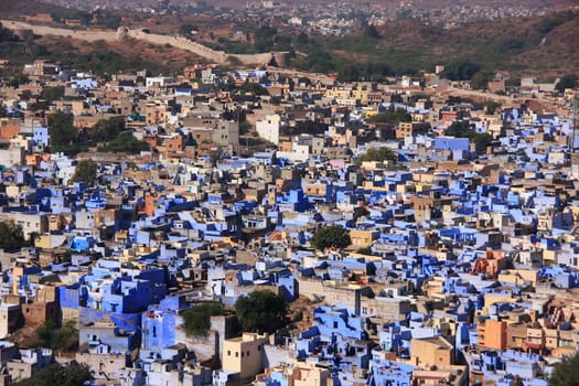 Jodhpur city seen from Mehrangarh Fort, Rajasthan, India