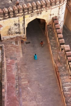 Gate of Mehrangarh Fort, Jodhpur, Rajasthan, India
