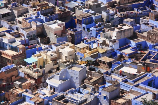 Jodhpur city seen from Mehrangarh Fort, Rajasthan, India