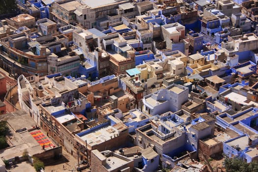 Jodhpur city seen from Mehrangarh Fort, Rajasthan, India