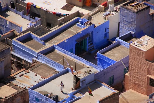 Jodhpur city seen from Mehrangarh Fort, Rajasthan, India