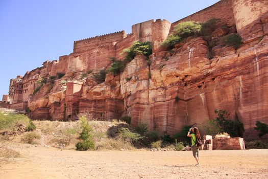 Mehrangarh Fort, Jodhpur, Rajasthan, India