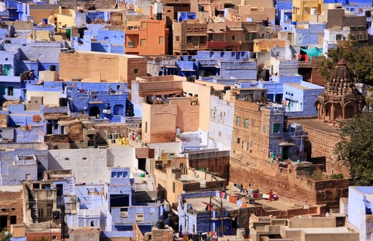 Jodhpur city seen from Mehrangarh Fort, Rajasthan, India