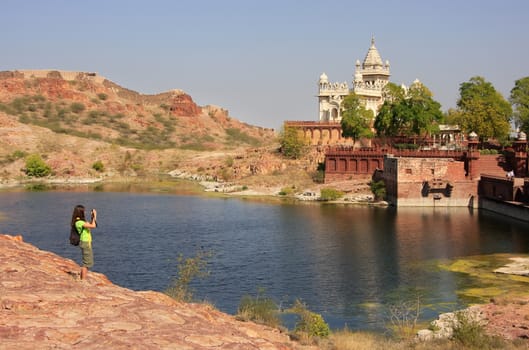 Jaswant Thada Mausoleum, Jodhpur, Rajasthan, India