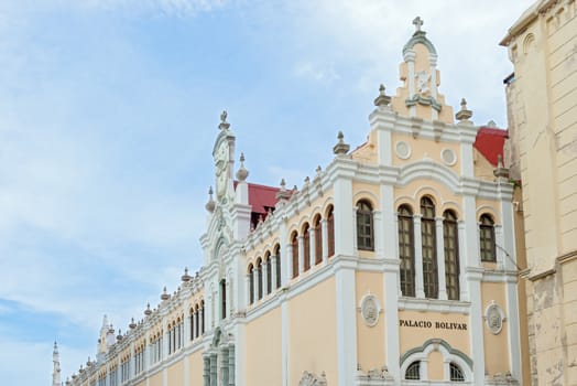 Palace Bolivar in Panama City , Casco Viejo on January 2, 2014