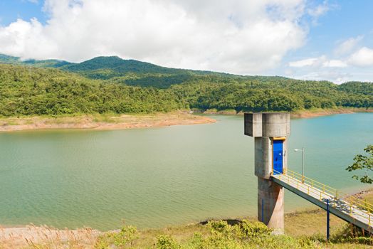 River Brazo De Hornito near Fortuna Dam in Panama on January 4, 2014.