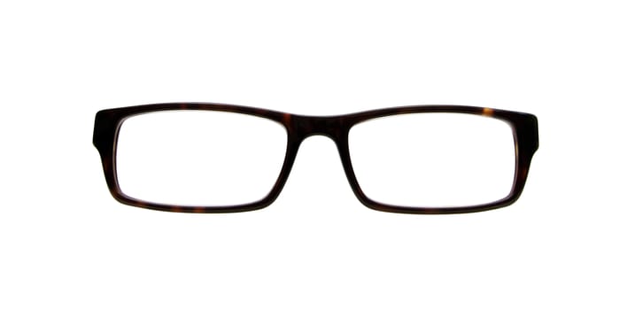 front view of a pair of glasses