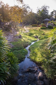 Fang Hot Spring National Park is part of Doi Pha Hom Pok National Park in Chiang Mai, Thailand (Filtered Images )