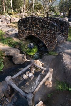 fang Hot Spring National Park is part of Doi Pha Hom Pok National Park in Chiang Mai, Thailand