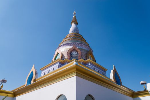 Thaton temple in mae ai Chiangmai the north of Thailand