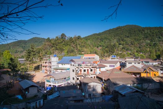 Ang Khang Village at Doi Ang Khang Chiang mai Thailand