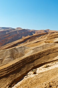 Rocky Hills of the Negev Desert in Israel